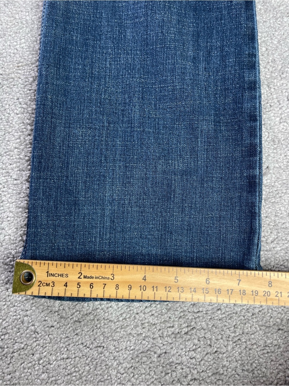 Wrangler Jeans Women’s 11 Blue Boot Cut Low Rise Medium Wash Stretch Western - Picture 8 of 9